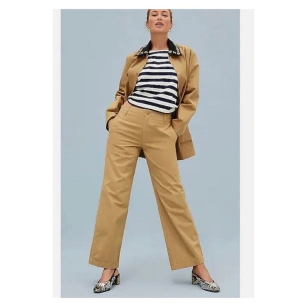J.‎ Crew Sailor Heritage Straight Leg Chino Pants 25 Tan
